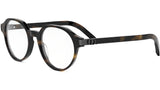 CD IconO R1I Havana Geometric Eyeglasses