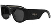 DiorNuit S1I Black Square Sunglasses