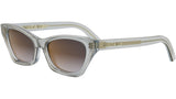 DiorMidnight B1I Grey Butterfly Sunglasses