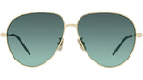 GV Speed Gold Pilot Sunglasses