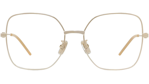 GV Speed Gold Geometric Eyeglasses