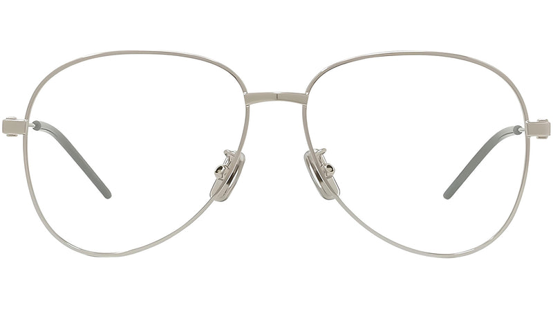 GV Speed Silver Pilot Eyeglasses