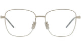 GV Speed Silver Geometric Eyeglasses