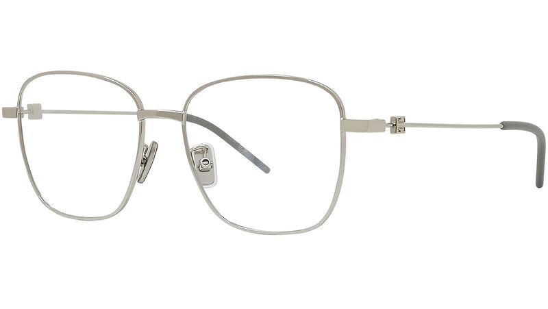 GV Speed Silver Geometric Eyeglasses