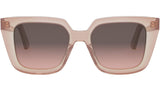 DiorMidnight S1I Pink Square Sunglasses