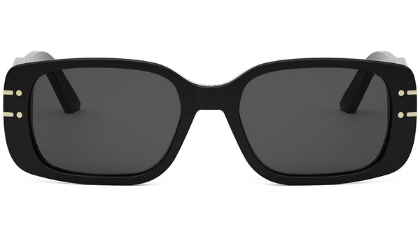 DiorSignature 12I Black Rectangular Sunglasses