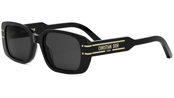 DiorSignature 12I Black Rectangular Sunglasses