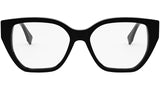 FF Diamond Black Rectangular Eyeglasses