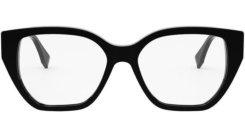 FF Diamond Black Rectangular Eyeglasses