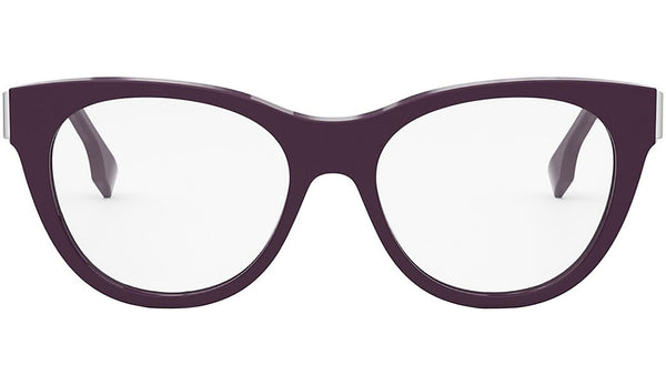 Fendi First Purple Round Eyeglasses