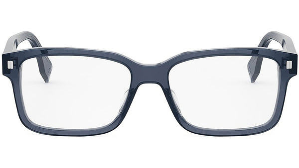 Fendi Blue Rectangular Eyeglasses