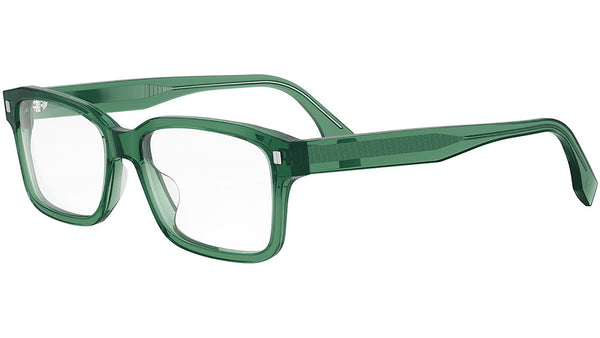 Fendi Green Rectangular Eyeglasses