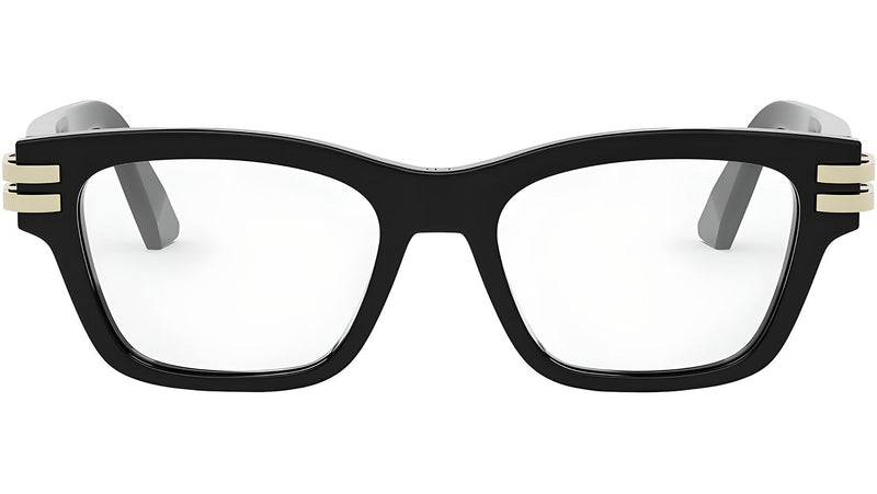 CDiorO S2I Black Rectangular Eyeglasses