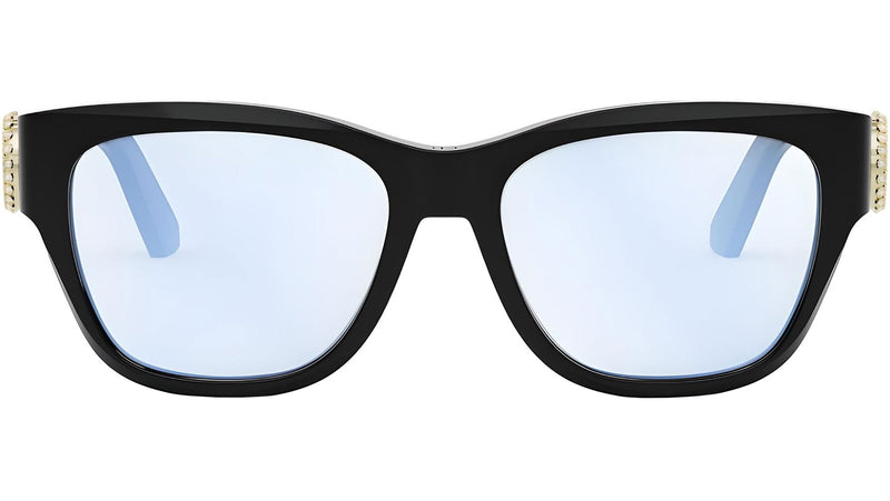 30MontaigneO S4I Black Square Eyeglasses