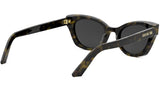 DiorMidnight B2I Havana Cat Eye Sunglasses