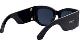 DiorNuit S1I Blue Square Sunglasses