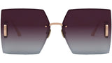 30Montaigne S7U Rose Geometric Sunglasses