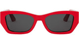 MissDior S1I Red Square Sunglasses