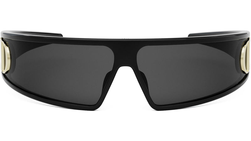 VeryDior M1U Black Mask Sunglasses