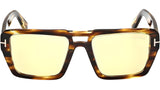 Redford FT1153 52E Striped Havana Brown