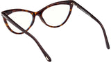 Clip-on FT5896-B 052 Dark Havana