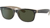 New Wayfarer Color Mix RB2132 black on beige