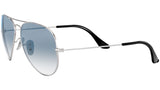 Aviator Gradient RB3025 003/3F Silver Blue