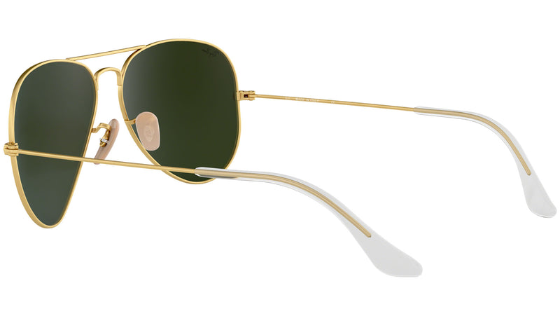 Aviator Flash Lenses RB3025 112/17 Matte Gold Blue