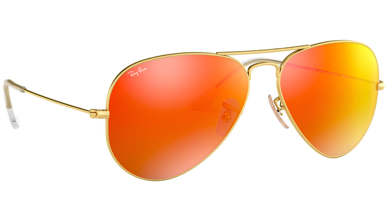 Aviator Flash Lenses RB3025 112/69 Gold Orange