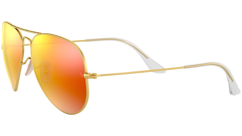 Aviator Flash Lenses RB3025 112/69 Gold Orange