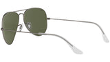 Aviator Flash Lenses RB3025 029/30 Matte Gunmetal Silver