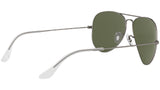 Aviator Flash Lenses RB3025 029/30 Matte Gunmetal Silver