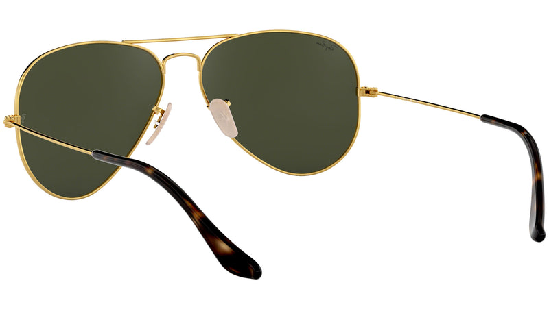 Aviator Havana Collection RB3025 181 Gold Green