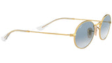 Oval Flat Lenses RB3547N 001/3F Gold