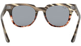 Meteor Striped Havana RB2168 grey gradient brown