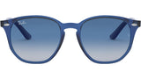 RJ9070S 70624L transparent blue