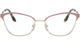 PR 62XV 07B1O1 matte pink and pale gold