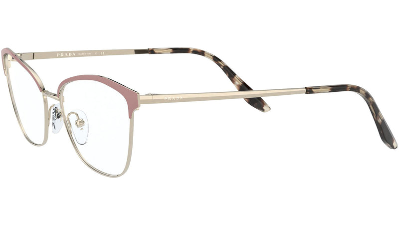 PR 62XV 07B1O1 matte pink and pale gold