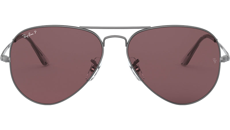 Aviator RB3689 gunmetal violet