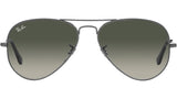 Aviator Gradient RB3025 004/71 Gunmetal Grey